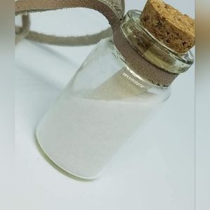 Handmade Message in a Bottle Necklace